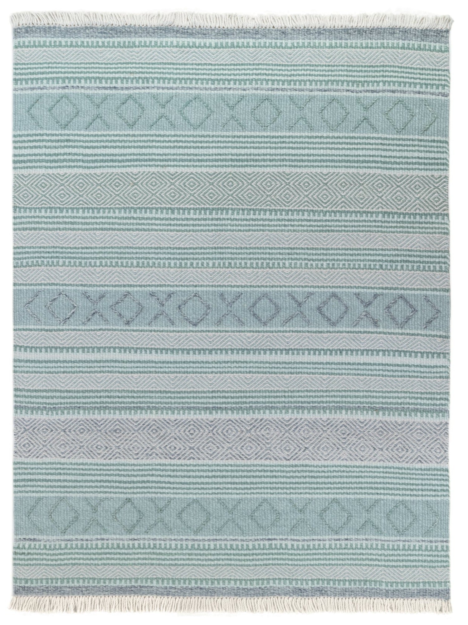 Embroidery Aqua