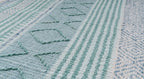 Embroidery Aqua